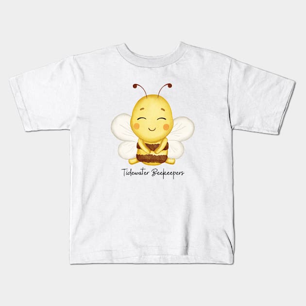 Baby Bee Kids T-Shirt by Tidewater Beekeepers